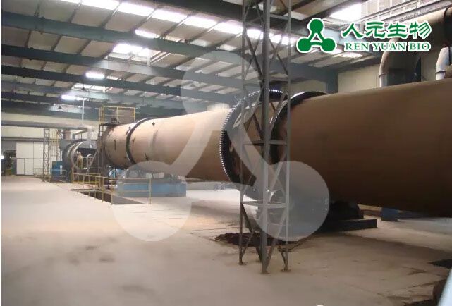 年产量4万吨生物有机肥设备发往安装现场