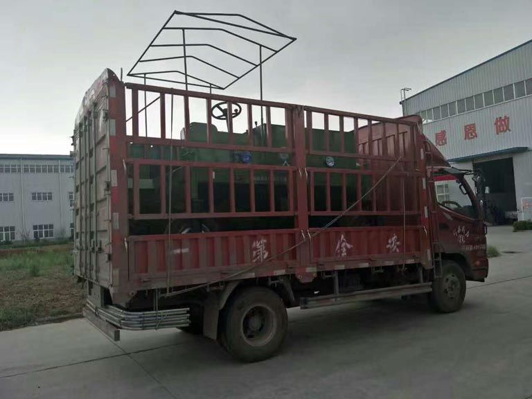 人元生物有机肥设备装车组图