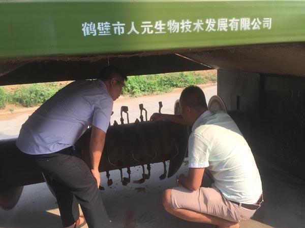 有机肥设备-地面翻堆机日常保养方法