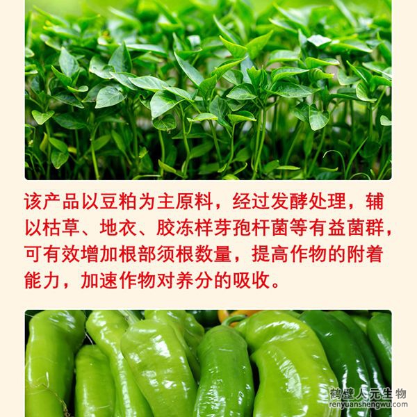 多氨豆粕菌肥系列辣椒专用肥产品特点3