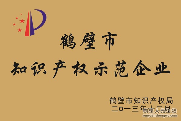 鹤壁市知识产权示范企业