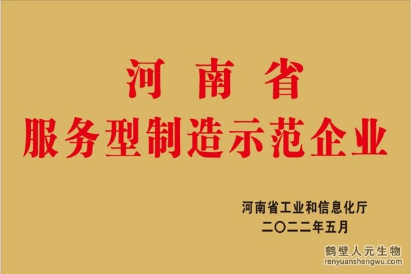 2022年河南省服务型制造示范企业